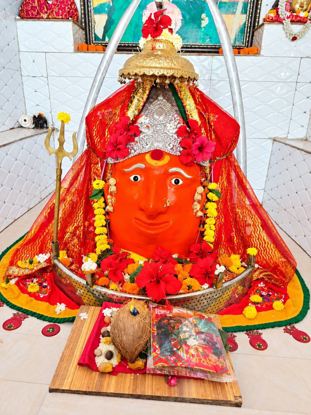 खंडाळा खुर्दच्या रेणुका माता मंदिरात शारदीय नवरात्रोत्सवाची उत्साहात सांगता